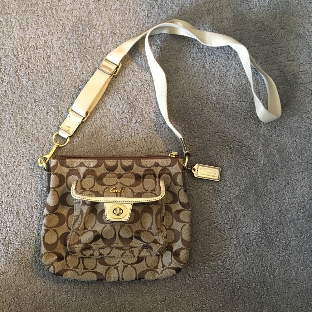 Authentic Coach crossbody bag